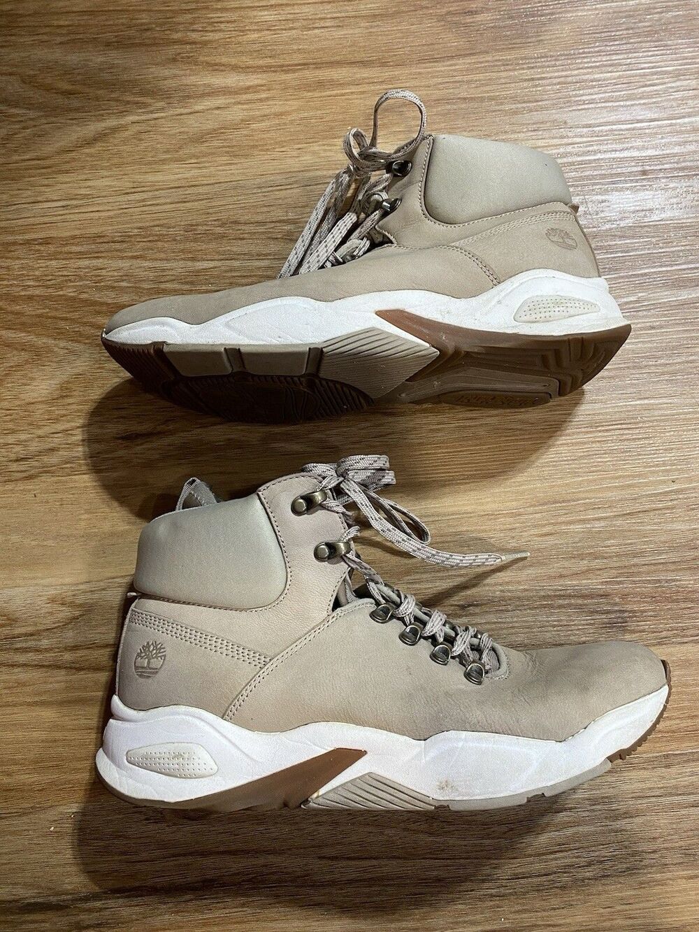 Timberland Women 9 Hiking Boots ReBOTL Tan Must See